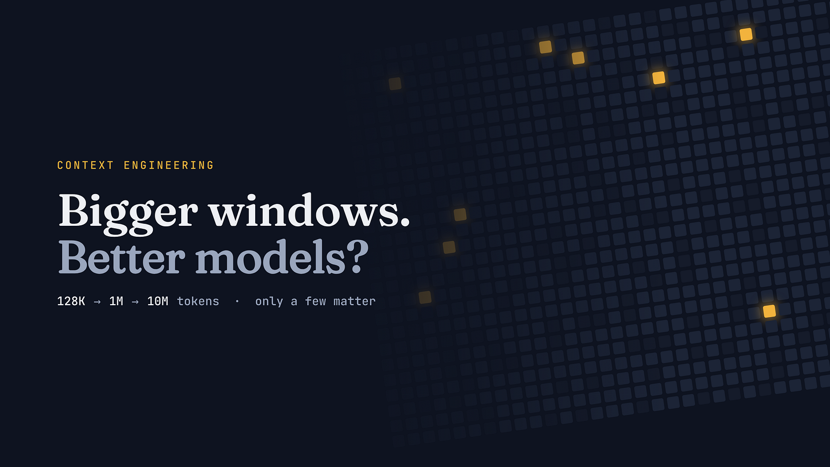 Thumbnail for Context Windows Are Getting Bigger. Are Models Getting Better?